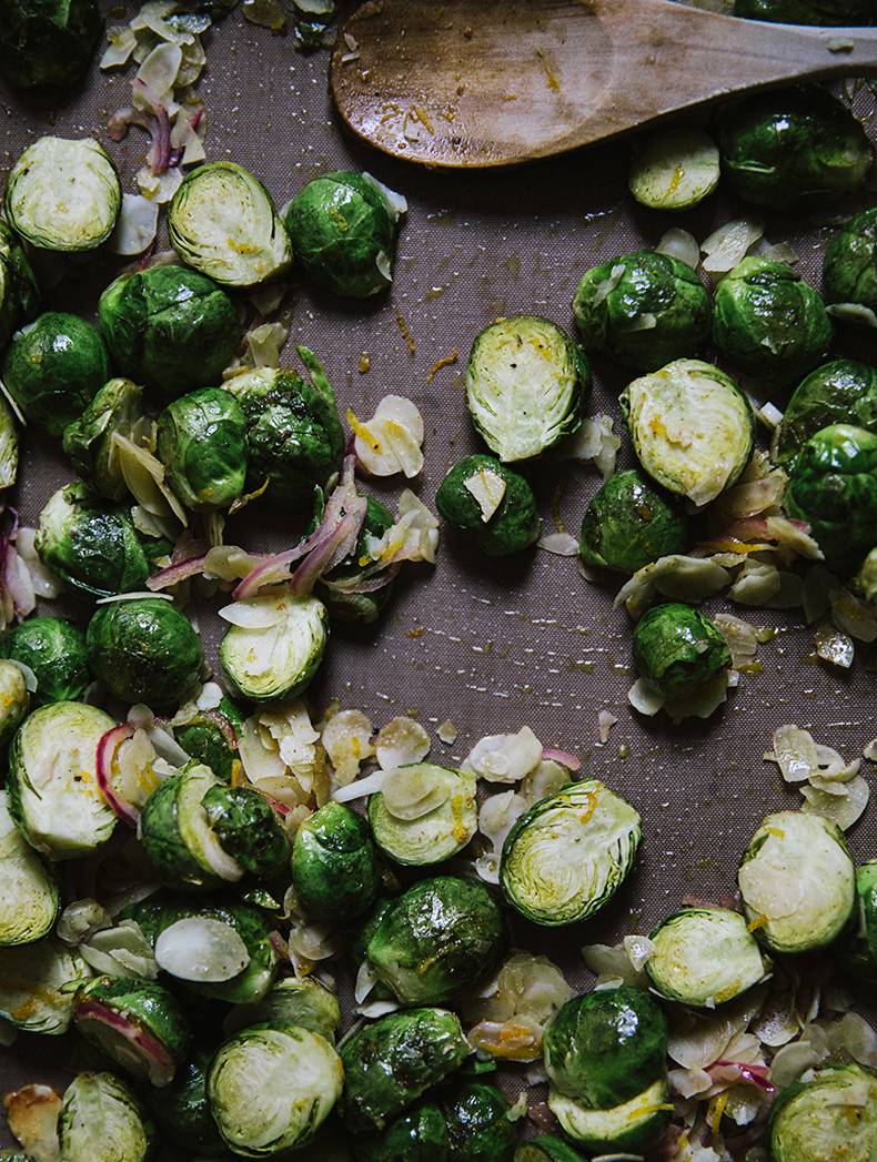 Brussels Sprouts and Orange Toast