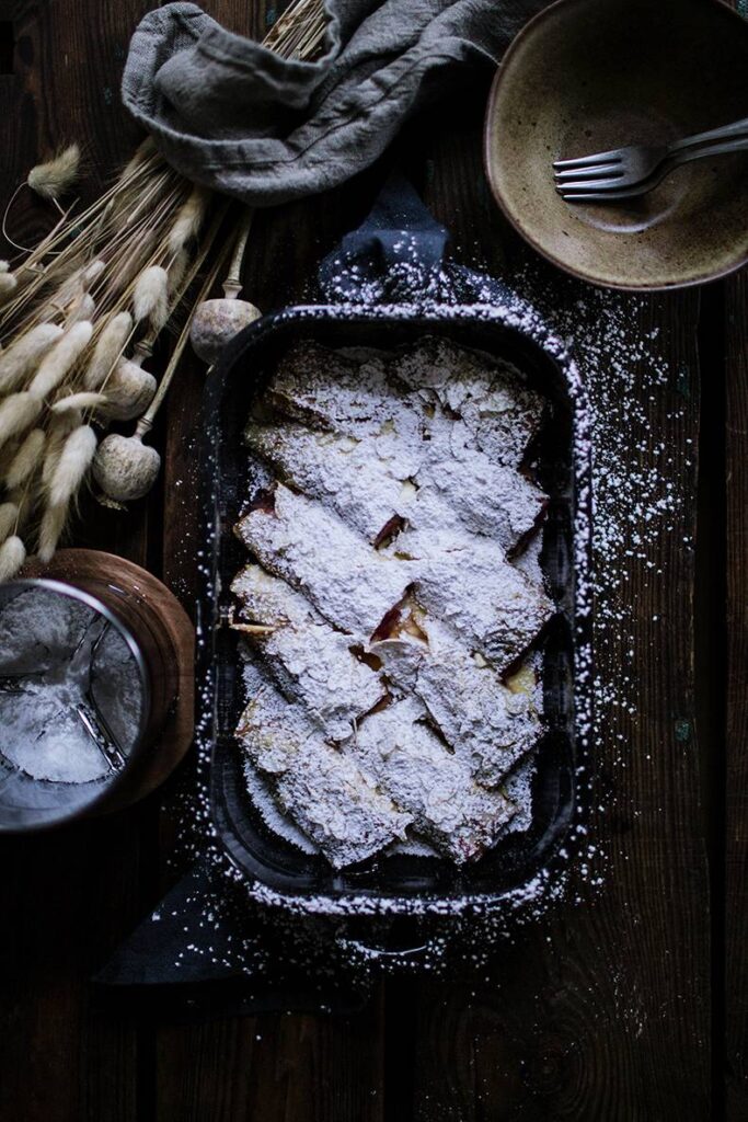 Crepes with a Raspberry Cream